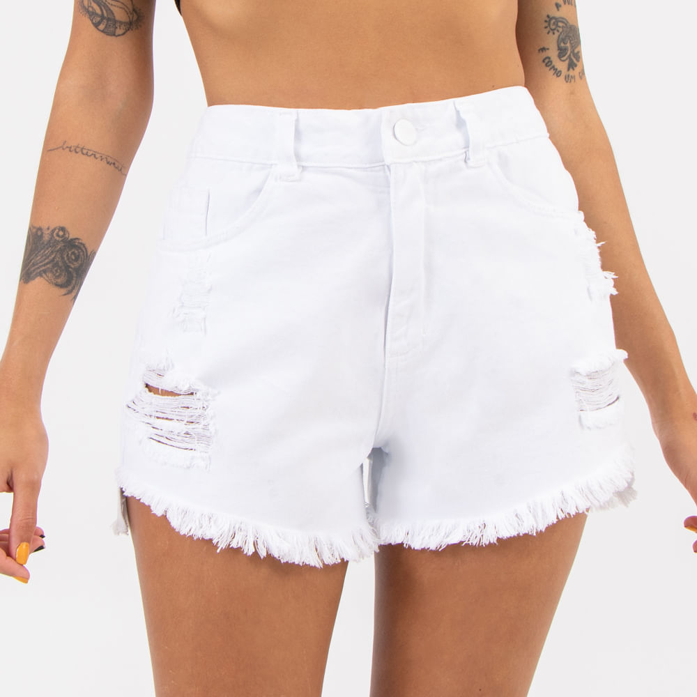 short branco lady rock