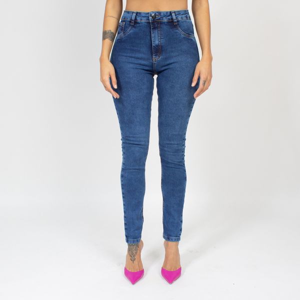 Calca-Jeans-Hot-Pants-Lavagem-Escura-Lady-Rock-CL1109-Frente